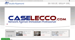 Desktop Screenshot of immobiliripamonti.it